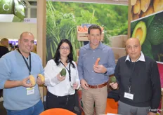 The Negev Produce team had the carrots, avocados, potatoes and sweet potatoes that they grow and export from Israel on show.